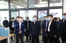 龙口市党政考察团莅临金正环保考察交流